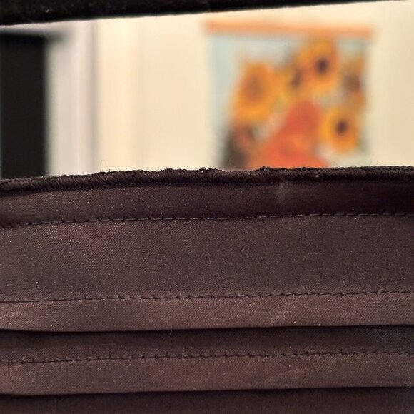 Athe Vanessa Bruno Black 100% Silk Elegant Black Cocoon Dress - Picture 12 of 14